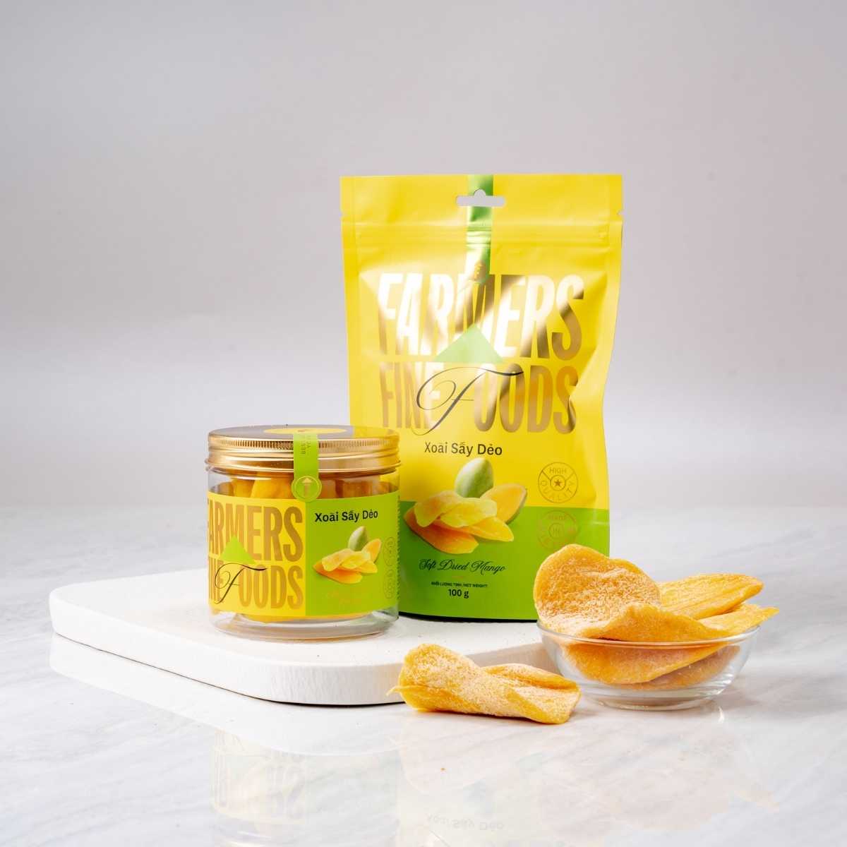 Farmers Fine Foods Dried Mango 100 g/Bag