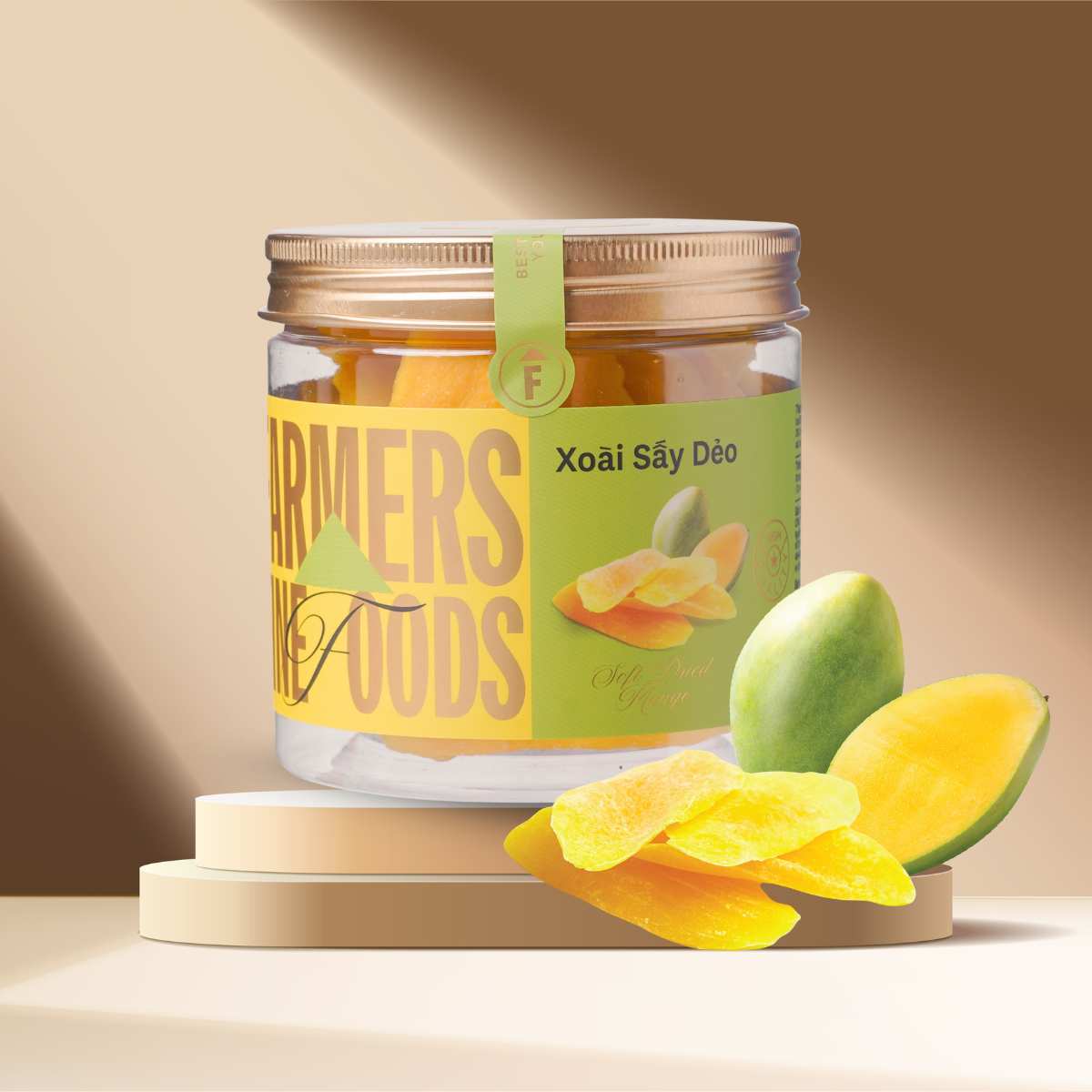 Farmers Fine Foods Dried Mango 150 g/ Jar