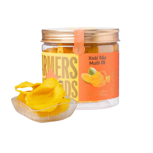 Farmers Fine Foods Salted and Chili Dried Mango 150g/ Jar