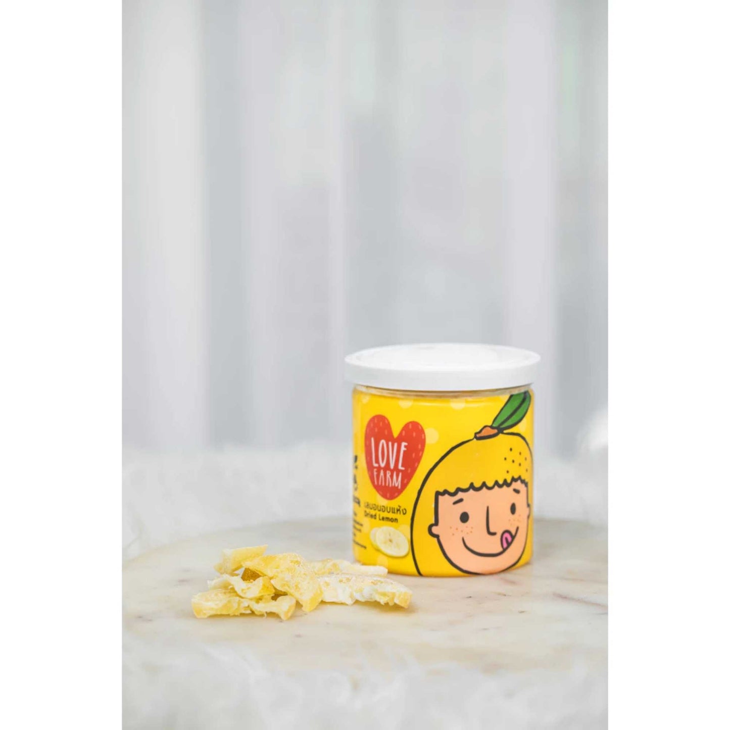 Love Farm Honey Dried Lemon 120g