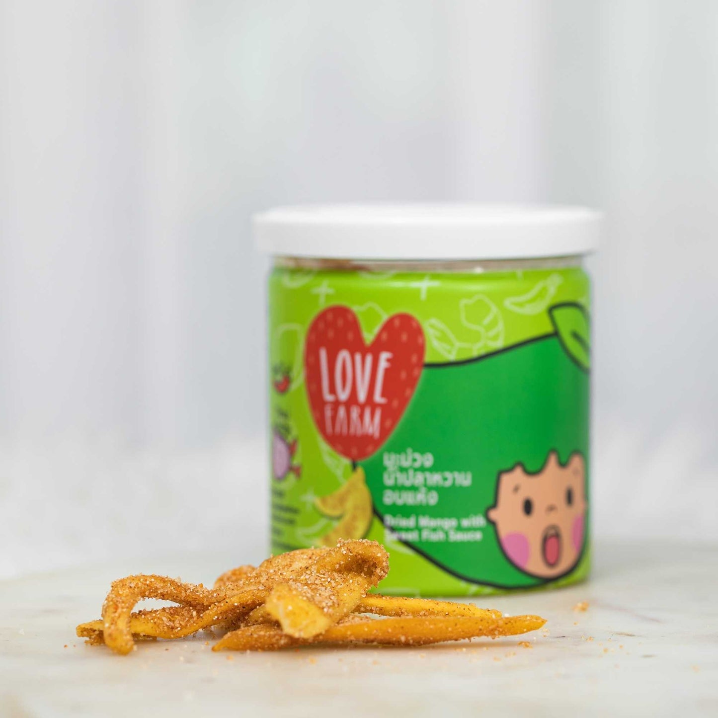 Xoài sấy cay Love Farm 120G