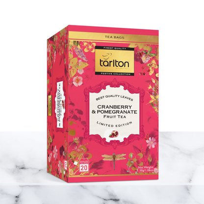 Tarlton Cranberry and Pomegranate Fruit Tea 30G