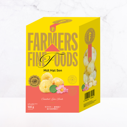 Long nhãn ôm sen Farmers Fine Foods 80 g (Hộp giấy)