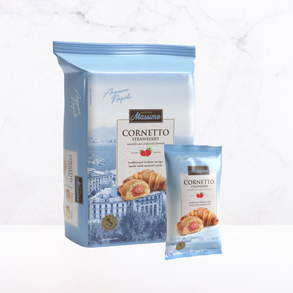 Bánh sừng trâu vị dâu Massimo 250 g