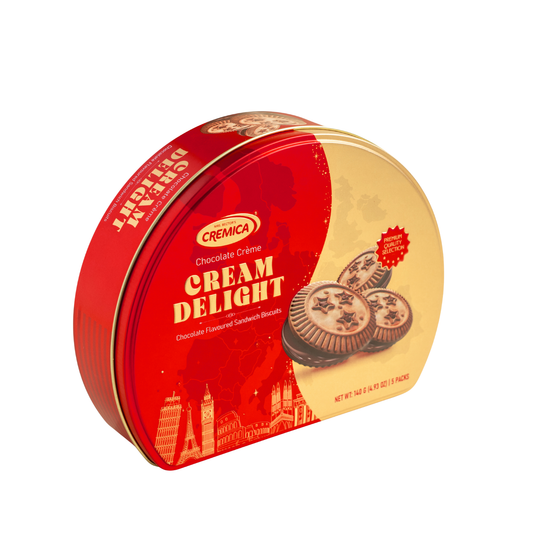 Bánh quy kẹp kem cacao Heritage Selection - Cremica 280 g (Hộp)
