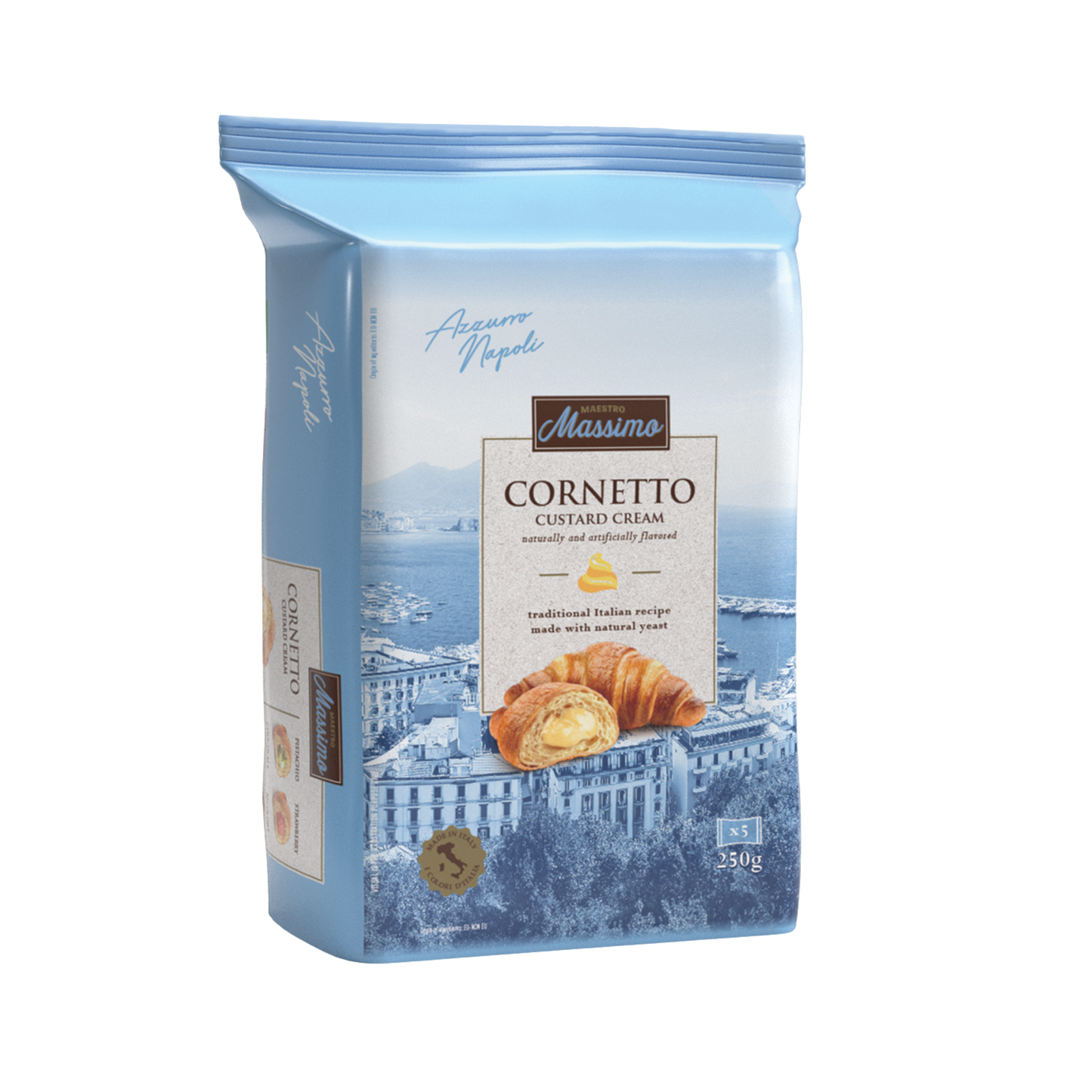 Bánh sừng trâu vị kem sữa Massimo 250 g