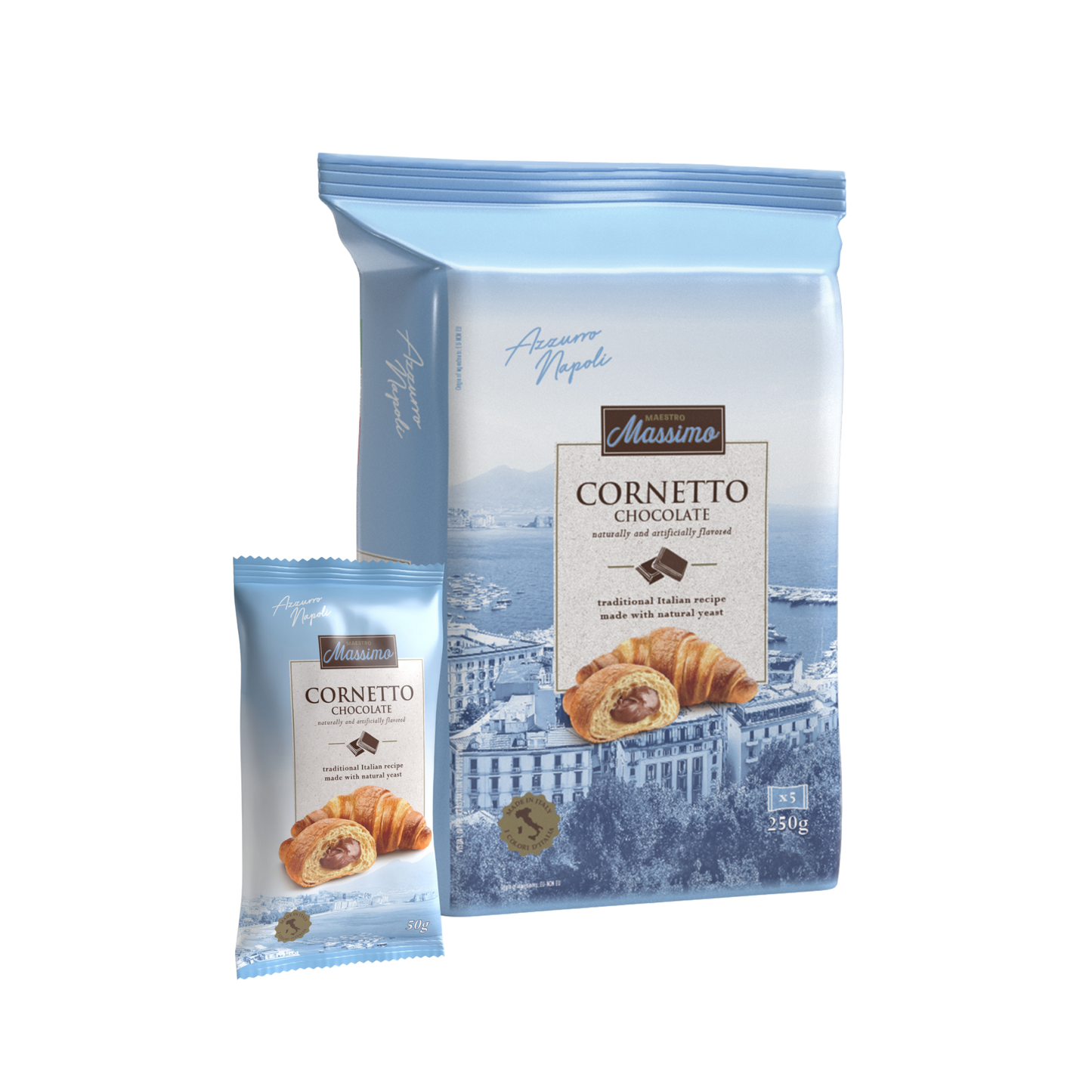 Bánh sừng trâu vị sô cô la Massimo 250 g