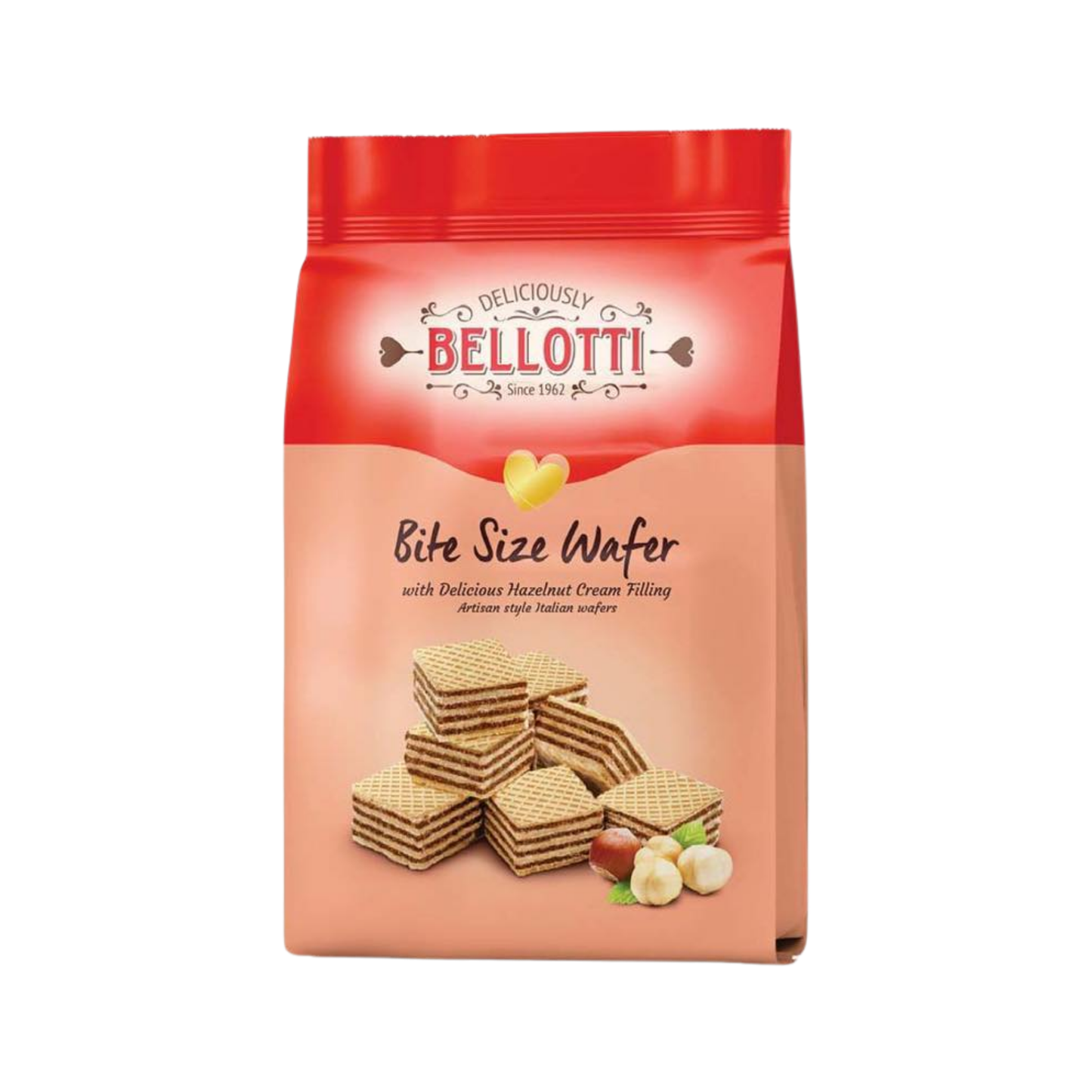 Bánh xốp vị hạt phỉ Bifa 200 g