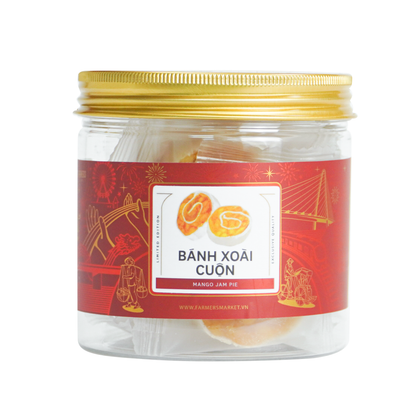 Bánh xoài cuộn Farmers Fine Foods 100 g ( Hủ nhựa )