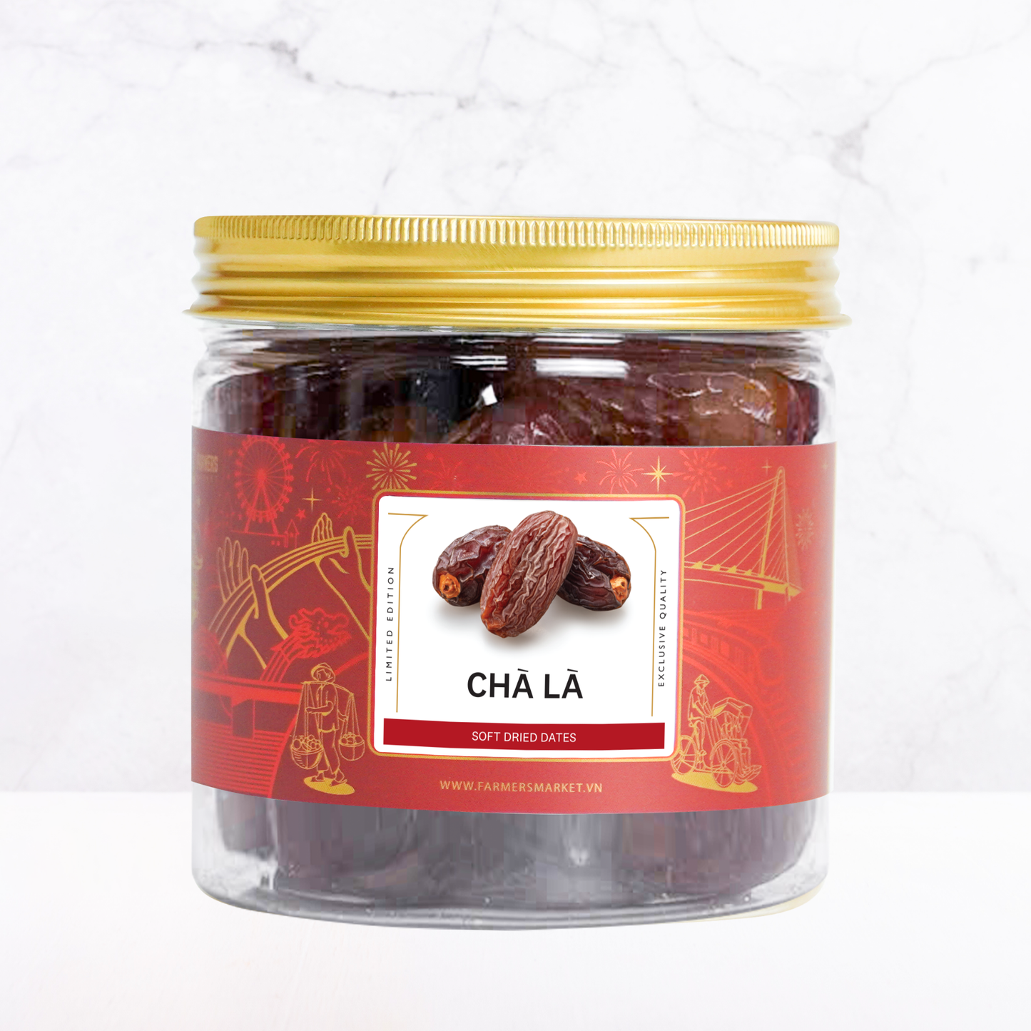 Chà là sấy dẻo Farmers Fine Foods 160 g ( Hủ nhựa )