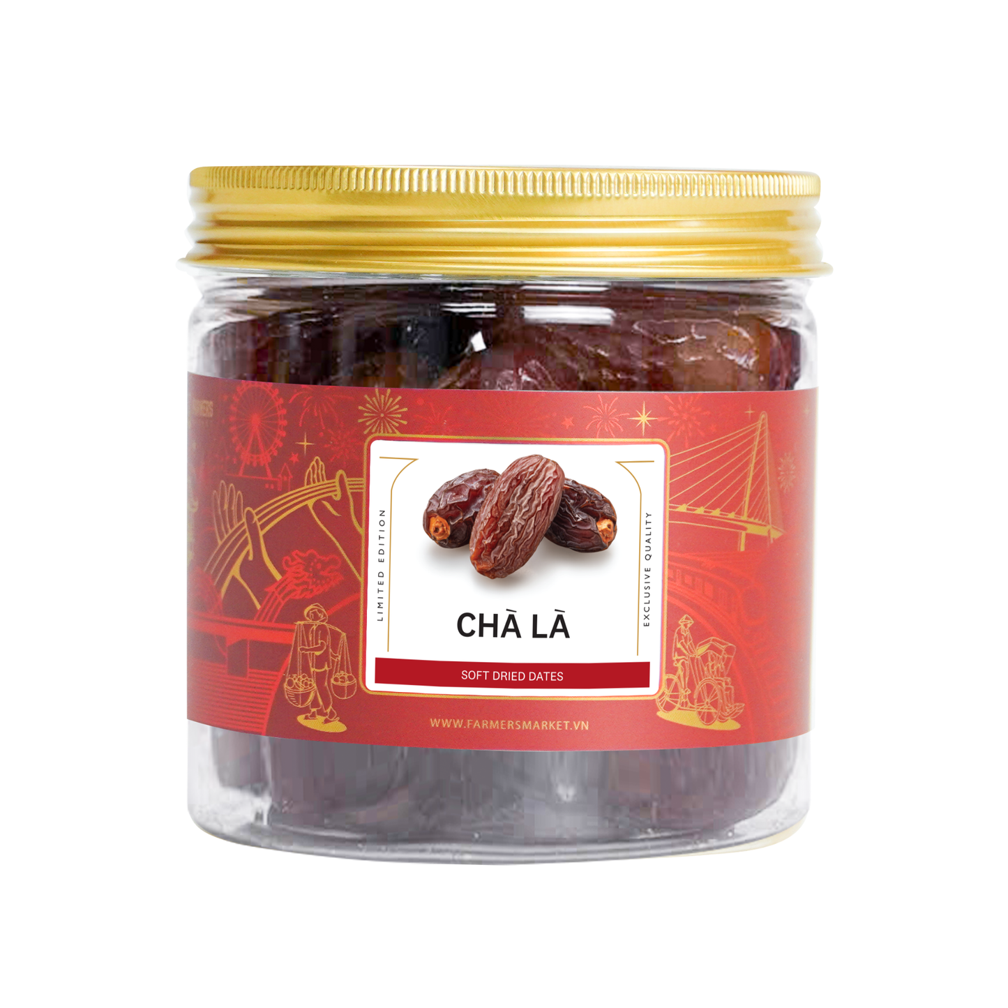 Chà là sấy dẻo Farmers Fine Foods 160 g ( Hủ nhựa )