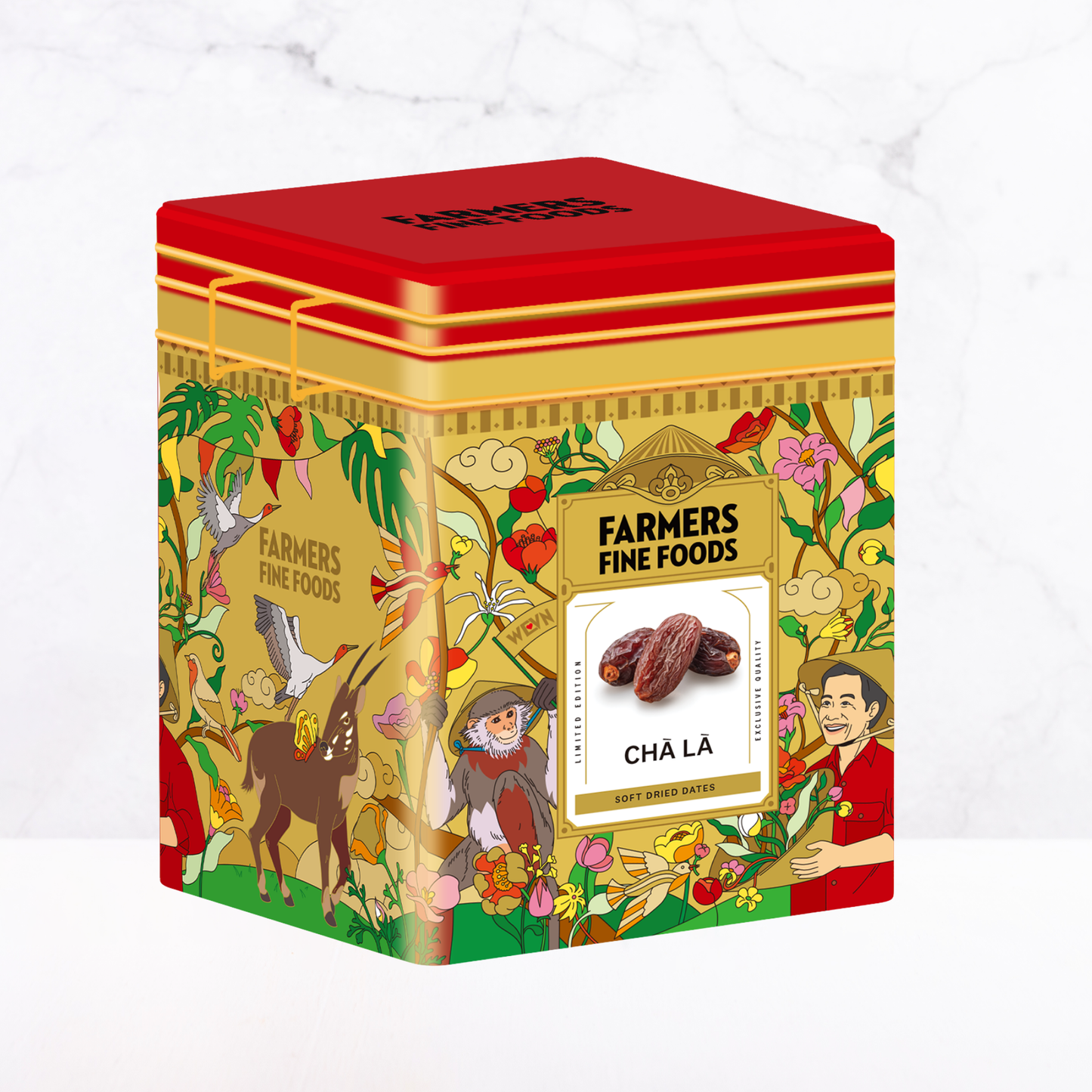 Chà là sấy dẻo Farmers Fine Foods 150 g (Hộp thiếc)