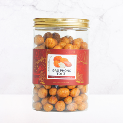 Đậu phộng tỏi ớt Farmers Fine Foods 180 g ( Hủ nhựa )