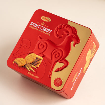 Bánh quy lúa mì nguyên cám Digestive Minis Saint Claire Cremica 201 g (Hộp)