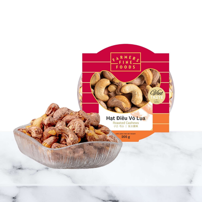 Hạt điều vỏ lụa Farmers Fine Foods 205G