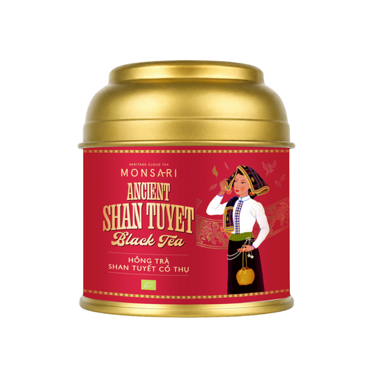 Hồng trà shan tuyết cổ thụ Monsari 25g