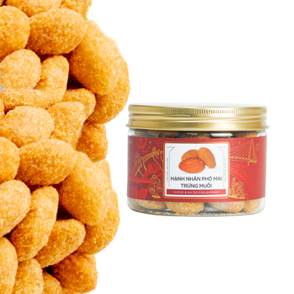 Hạnh nhân phô mai trứng muối Farmers Fine Foods 140 g ( Hủ nhựa )