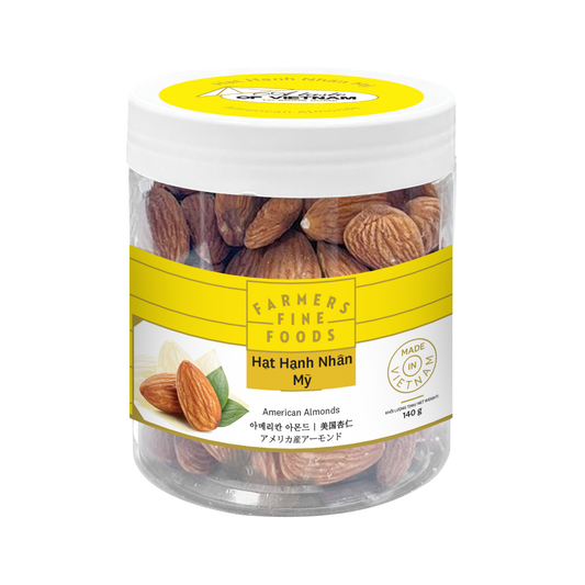 Hạnh nhân mỹ Farmers Fine Foods 140 g ( Hủ nhựa )