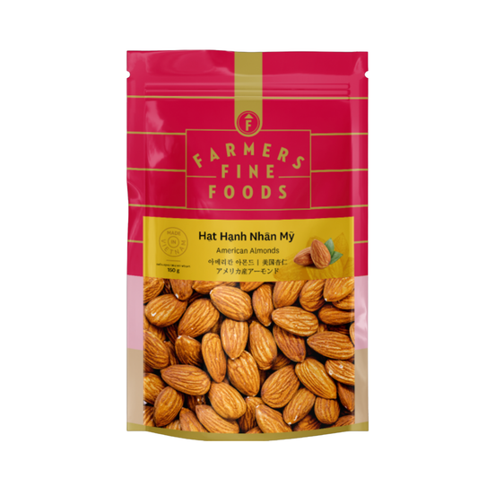Hạnh nhân mỹ Farmers Fine Foods 150 g ( Túi )