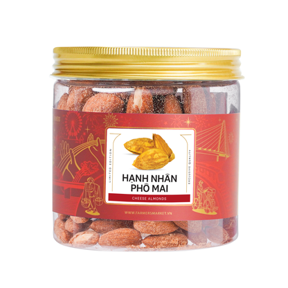 Hạnh nhân phô mai Farmers Fine Foods 170 g ( Hủ nhựa )