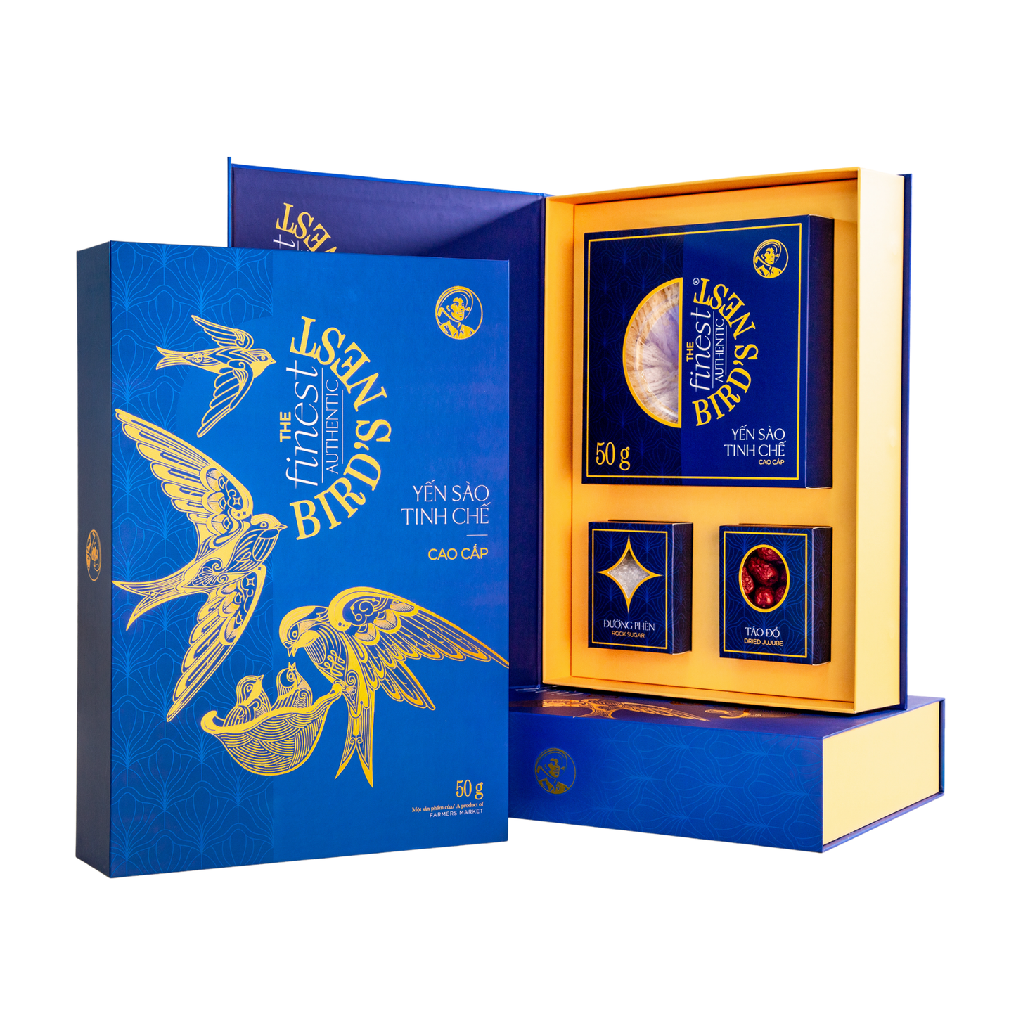 Hộp quà tặng Premium Tổ yến cao cấp The Finest Bird's Nest 50 g