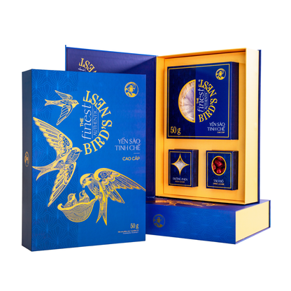 Hộp quà tặng Premium Tổ yến cao cấp The Finest Bird's Nest 50 g