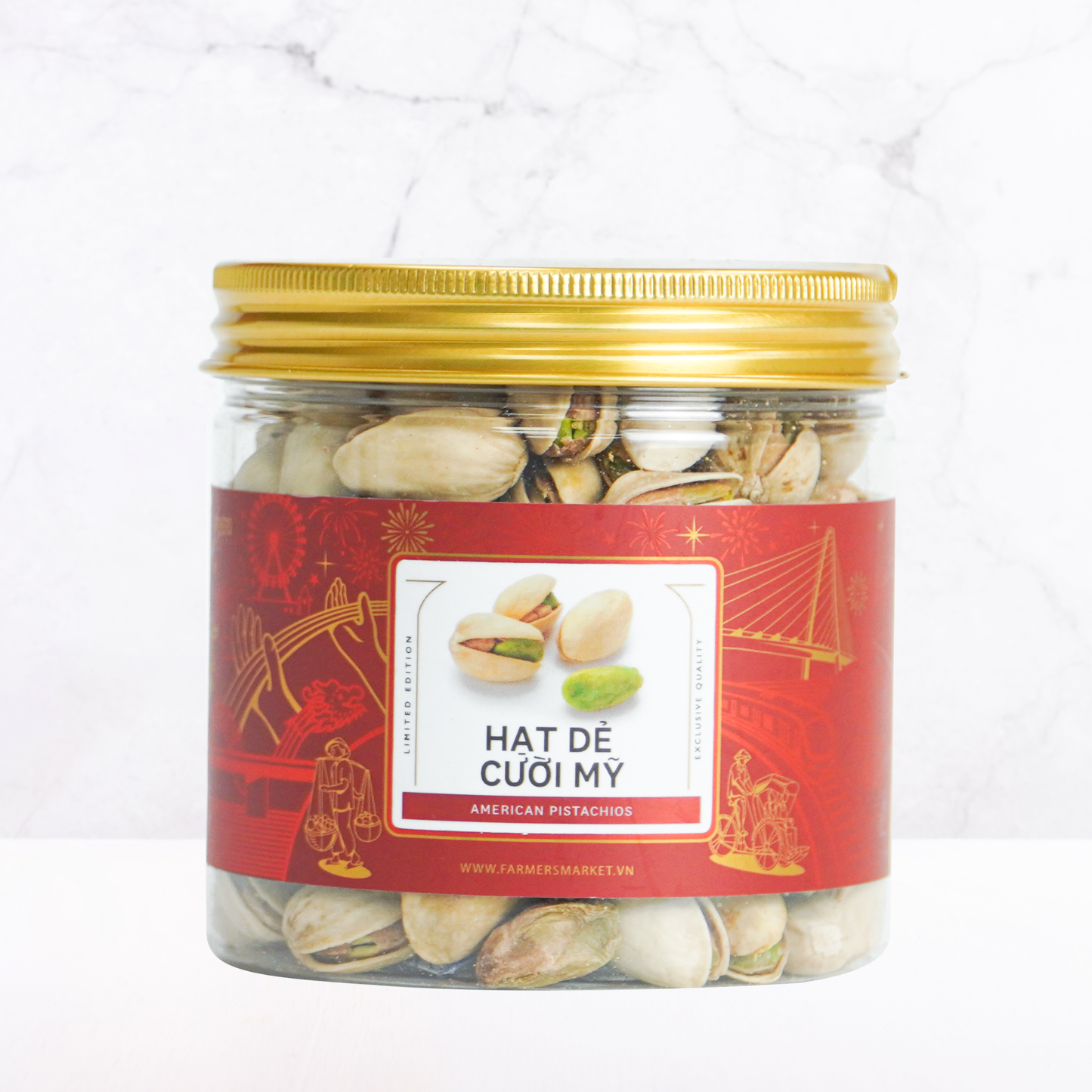 Hạt dẻ cười mỹ Farmers Fine Foods 160 g ( Hủ nhựa )