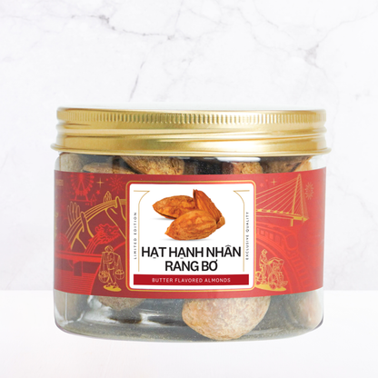 Hạt hạnh nhân rang bơ Farmers Fine Foods 100 g ( Hủ nhựa )