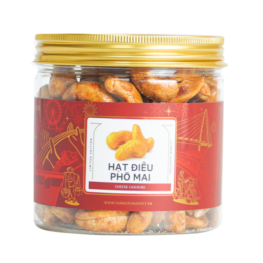 Hạt điều phô mai Farmers Fine Foods 170 g ( Hủ nhựa )