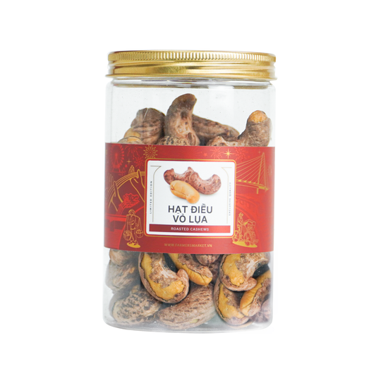 Hạt điều vỏ lụa Farmers Fine Foods 150 g ( Hủ nhựa )