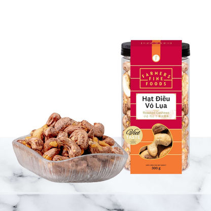 Hạt điều vỏ lụa Farmers Fine Foods 300G