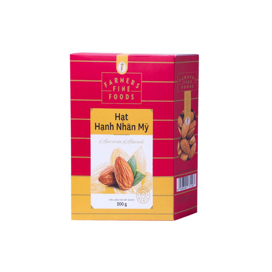 Farmers Fine Foods American Almonds 200G