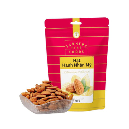Farmers Fine Foods American Almonds 180g