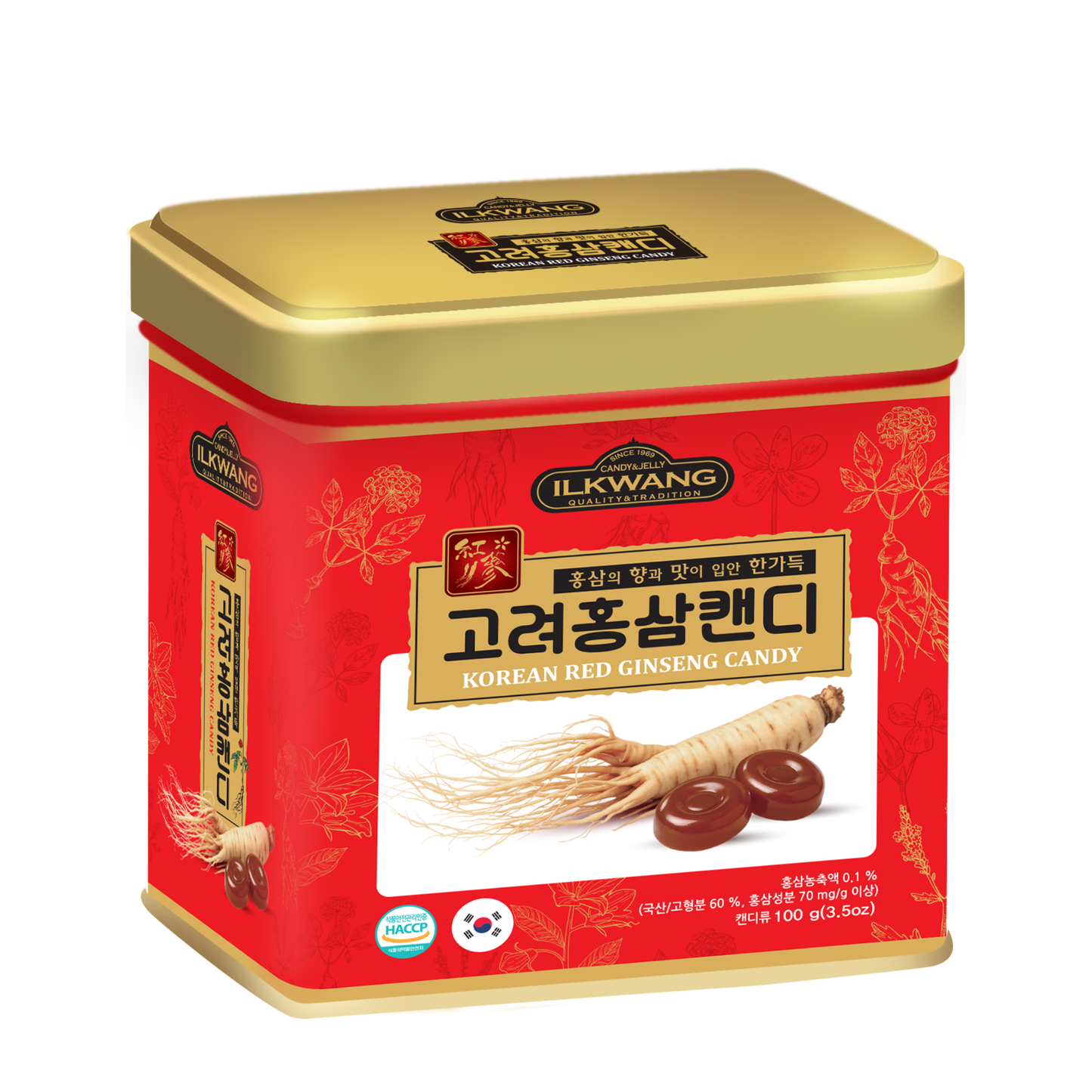 Kẹo hồng sâm Ilkwang 100 g