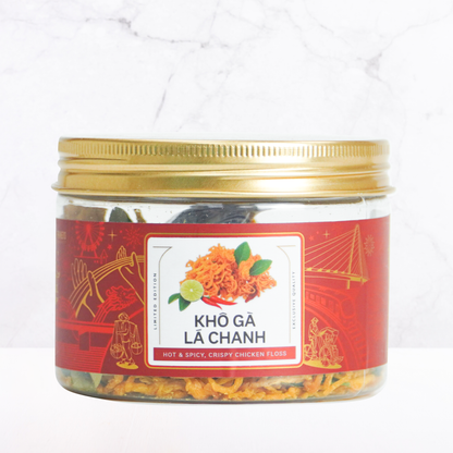 Khô gà lá chanh Farmers Fine Foods 50 g ( Hủ nhựa )