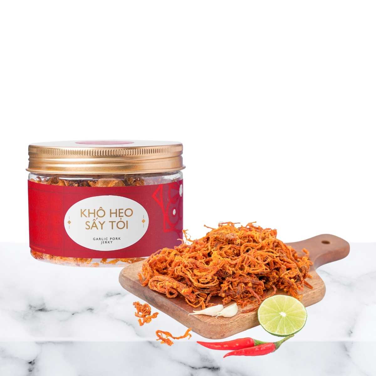Farmers Fine Foods Dried Pork with Garlic 75g