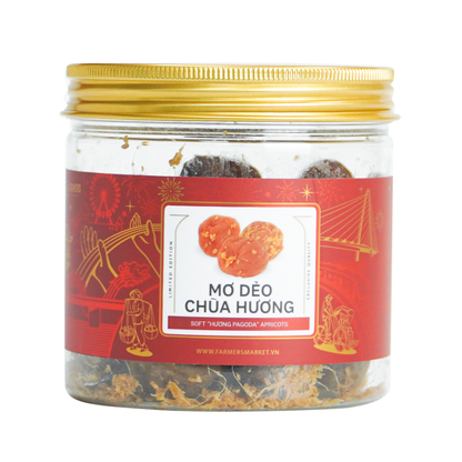 Mơ dẻo chùa Hương Farmers Fine Foods 140 g ( Hủ nhựa )