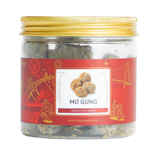 Mơ gừng Farmers Fine Foods 140 g ( Hủ nhựa )