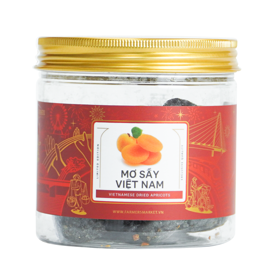 Mơ sấy việt nam Farmers Fine Foods 140 g ( Hủ nhựa )