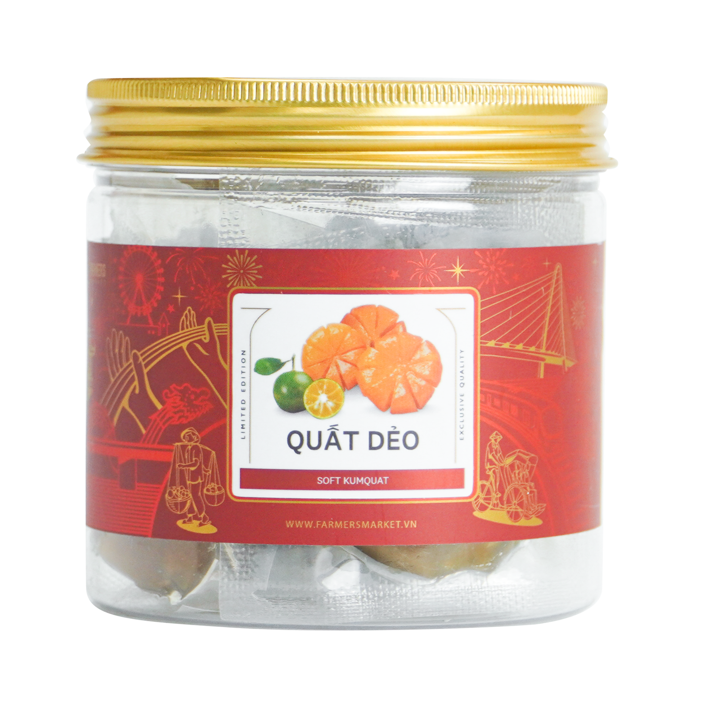 Quất dẻo Farmers Fine Foods 140 g ( Hủ nhựa )