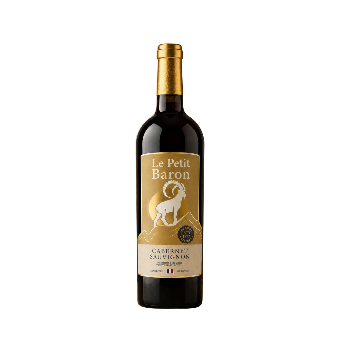 Rượu vang đỏ Pháp-Le Petit Baron-Cabernet Sauvignon 750 ml