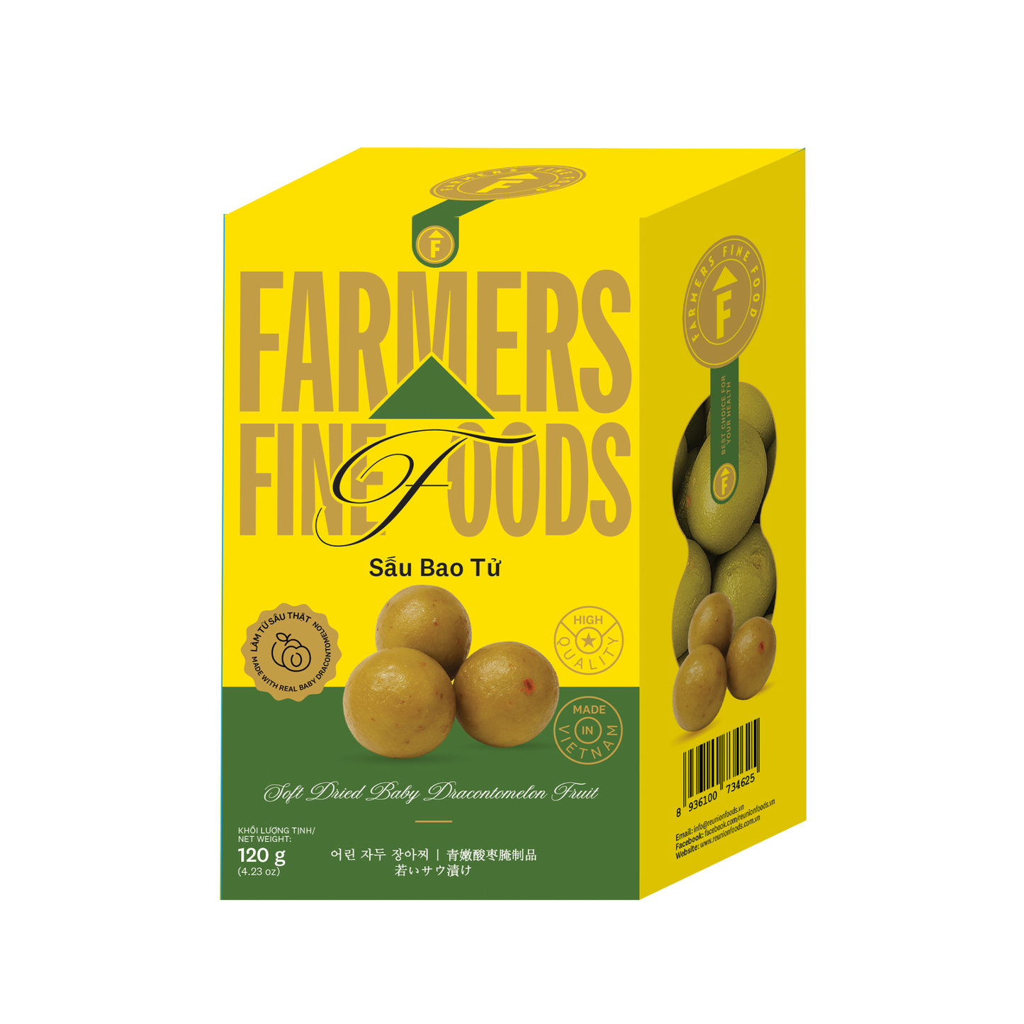 Sấu bao tử Farmers Fine Foods 120 g (Hộp giấy)