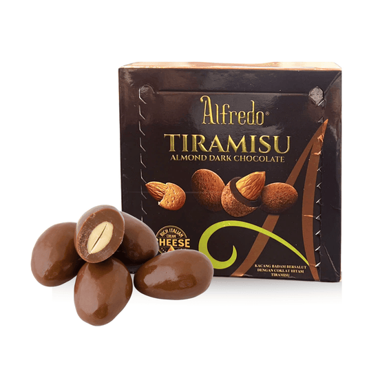 Alfredo tiramisu cheese almond dark chocolate 65G