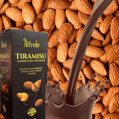 Dark chocolate almond Alfredo tiramisu cheese 180G