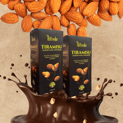 Dark chocolate almond Alfredo tiramisu cheese 180G