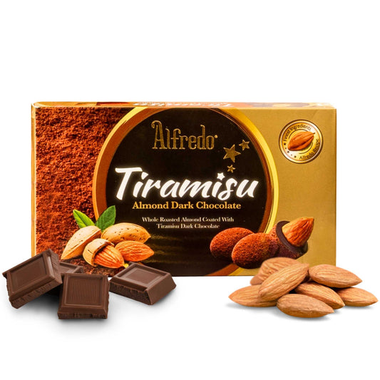 Dark chocolate almond Alfredo tiramisu 70G