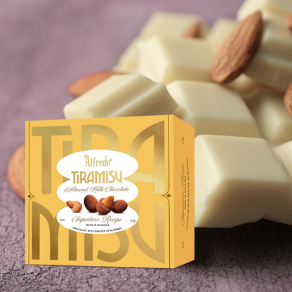 Almond milk chocolate Alfredo tiramisu 65 g