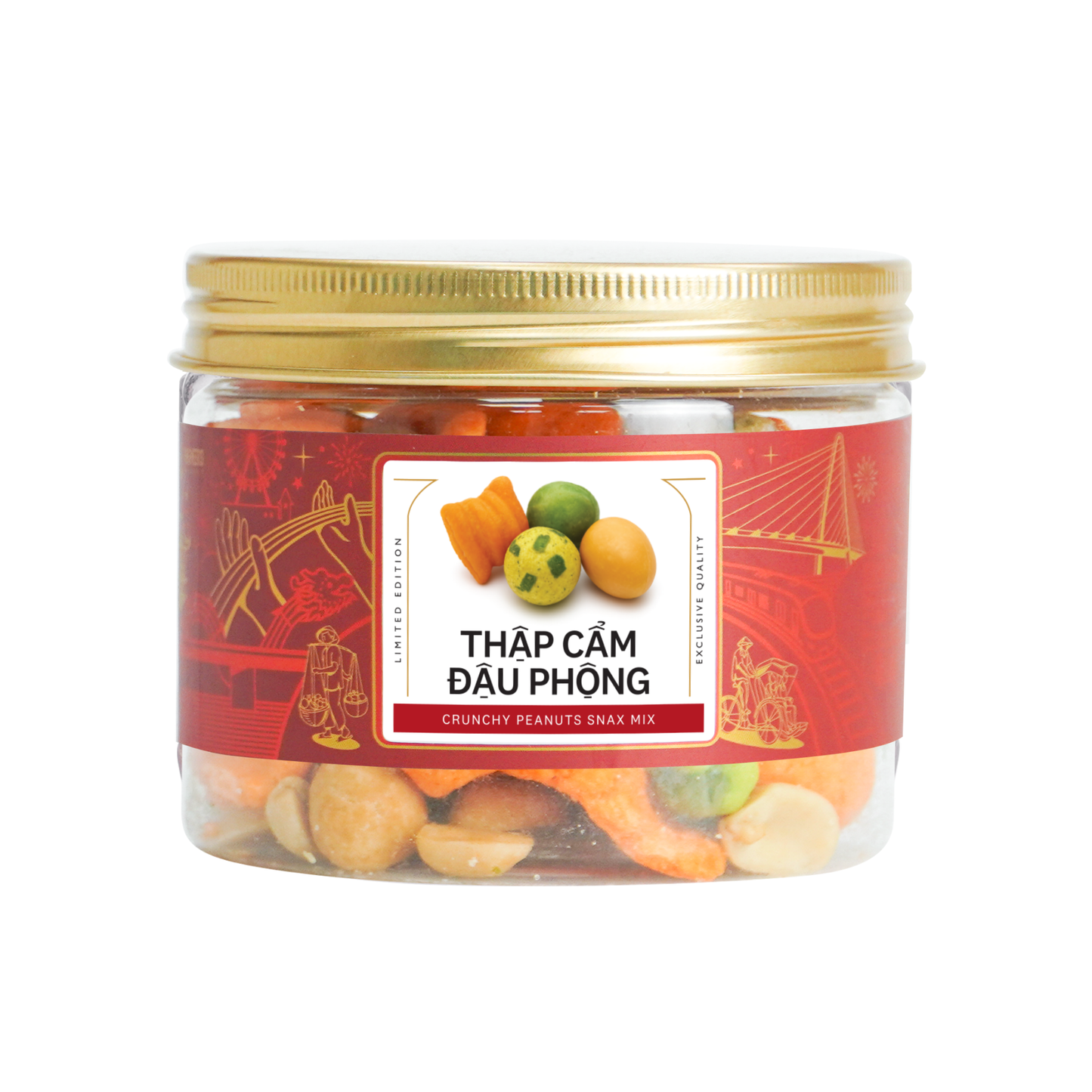 Thập cẩm đậu phộng Farmers Fine Foods 110 g ( Hủ nhựa )