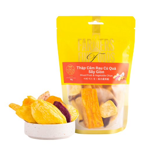 Thập cẩm rau củ quả sấy giòn Farmers Fine Foods 85 g
