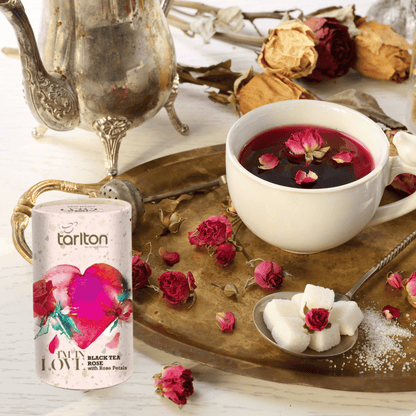 Tarlton Rose Petal Black Tea 100G